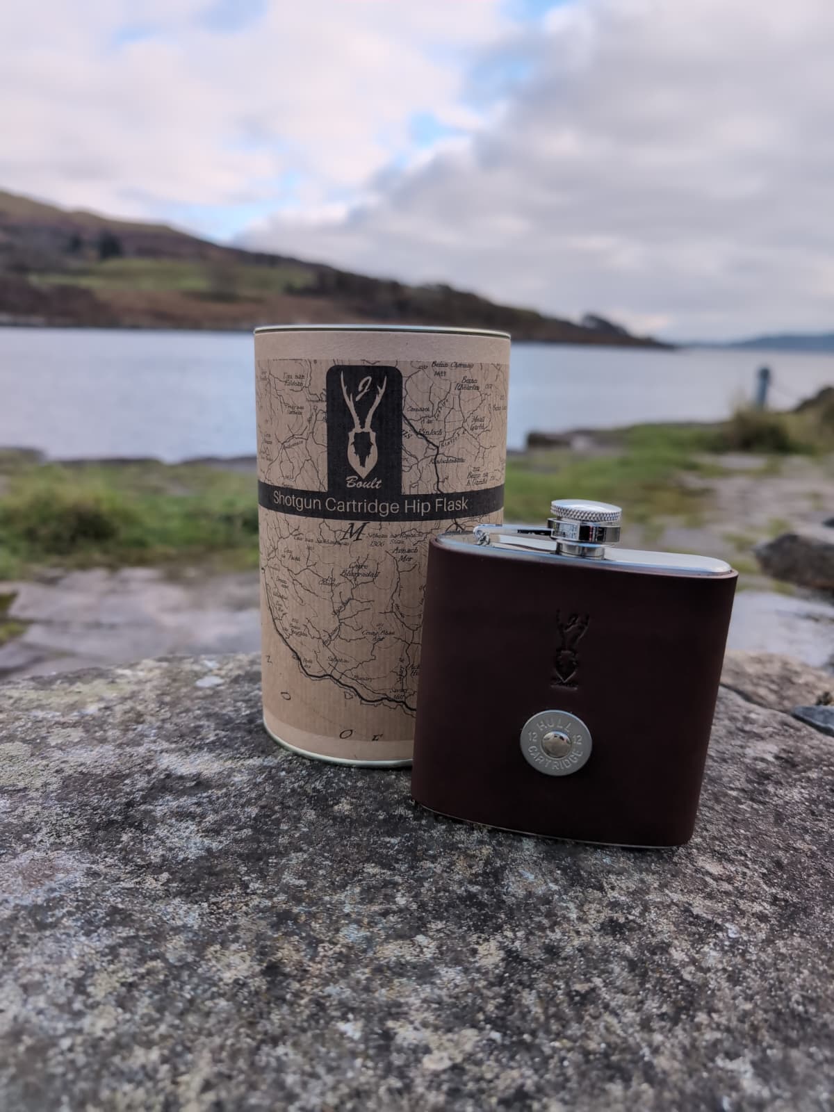 Shotgun Cartridge Hip Flask