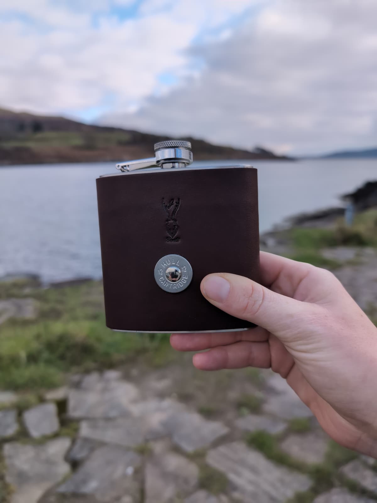 Shotgun Cartridge Hip Flask