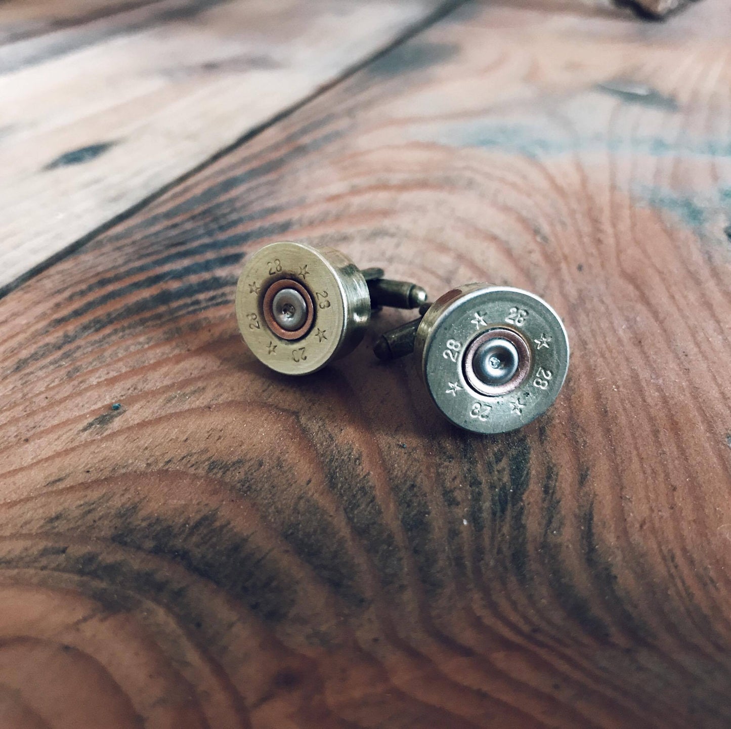 Shotgun Cartridge Cufflinks - J Boult Designs