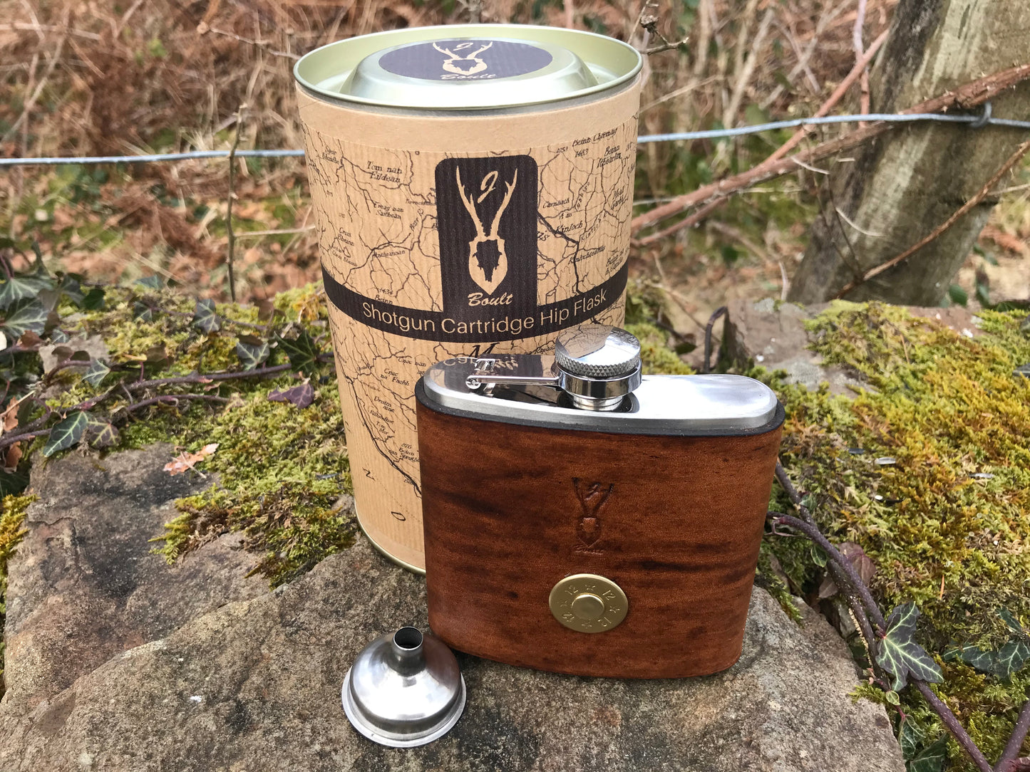 Shotgun Cartridge Hip Flask - J Boult Designs