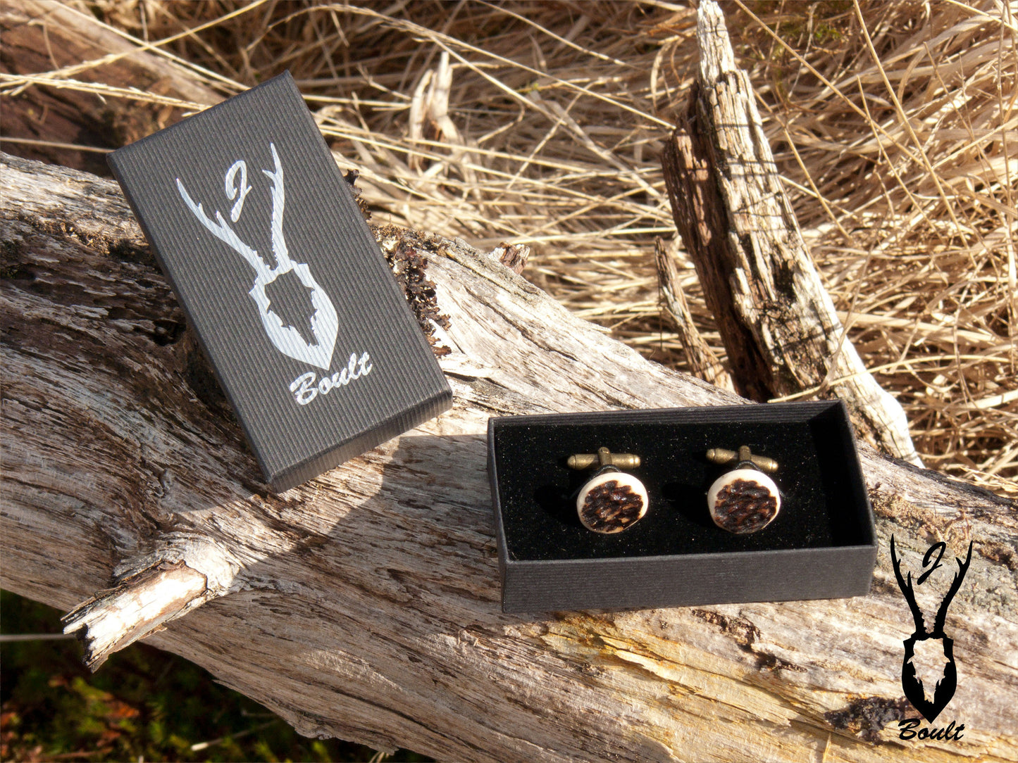 Antler Cufflinks - J Boult Designs