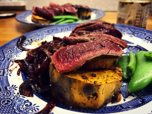 Recipe: The Ultimate Wild Venison Steak dinner