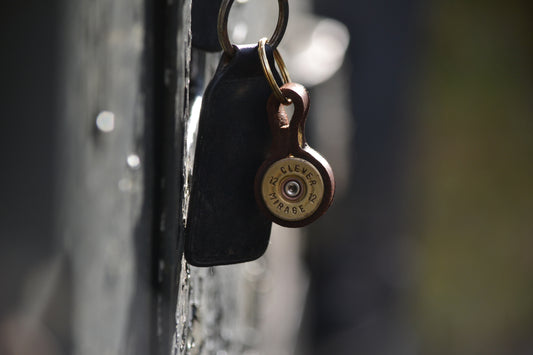 Shotgun Cartridge key ring- J Boult Designs