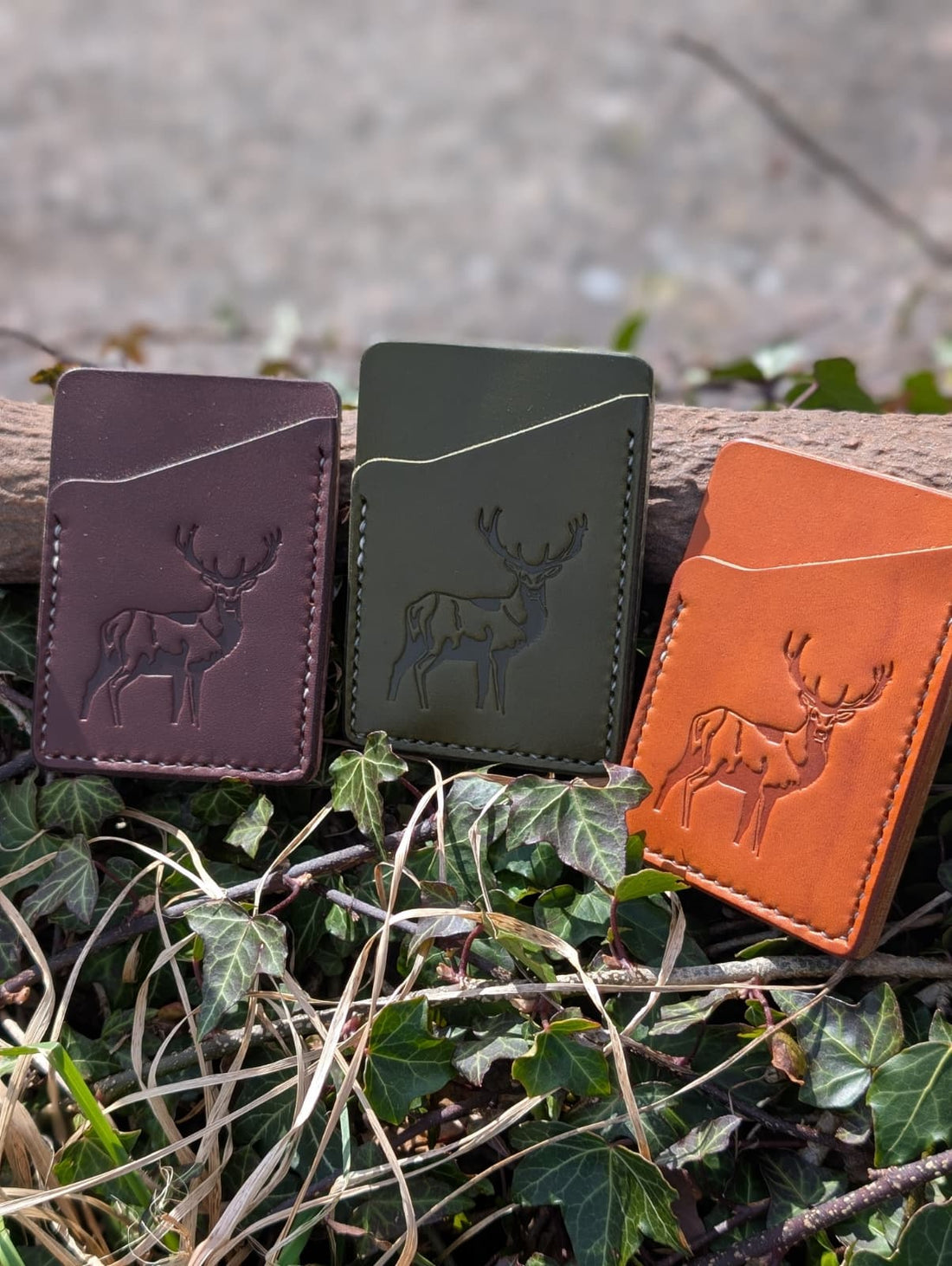 Introducing the Red Deer Leather Card Wallet: A New Piece of the Highlands