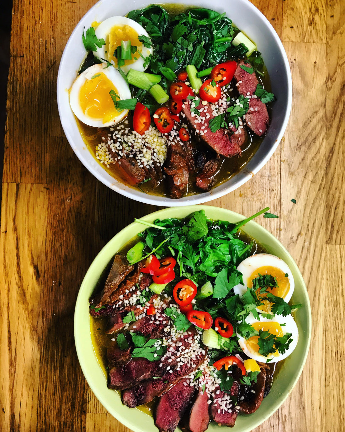 Recipe: Wild woodpigeon ramen with venison & miso broth