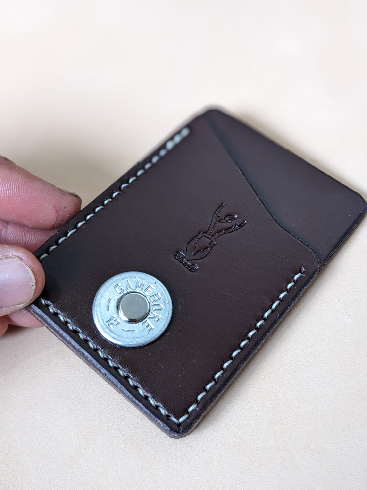 Shotgun Cartridge Card Wallet - J Boult Designs