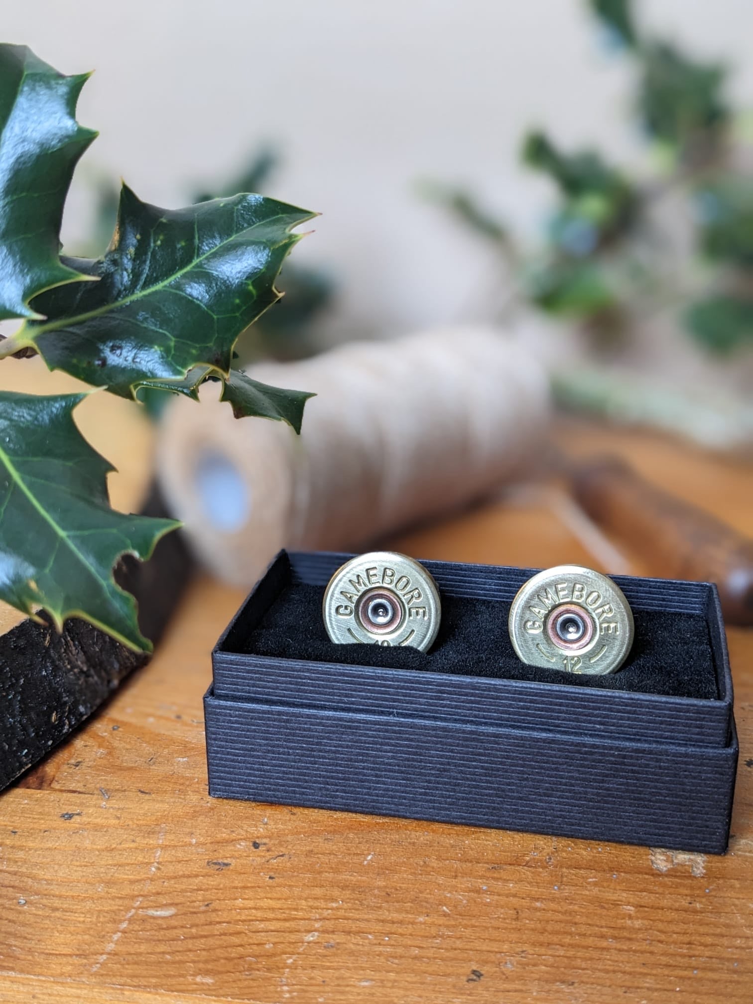 Shotgun Cartridge Cufflinks - J Boult Designs