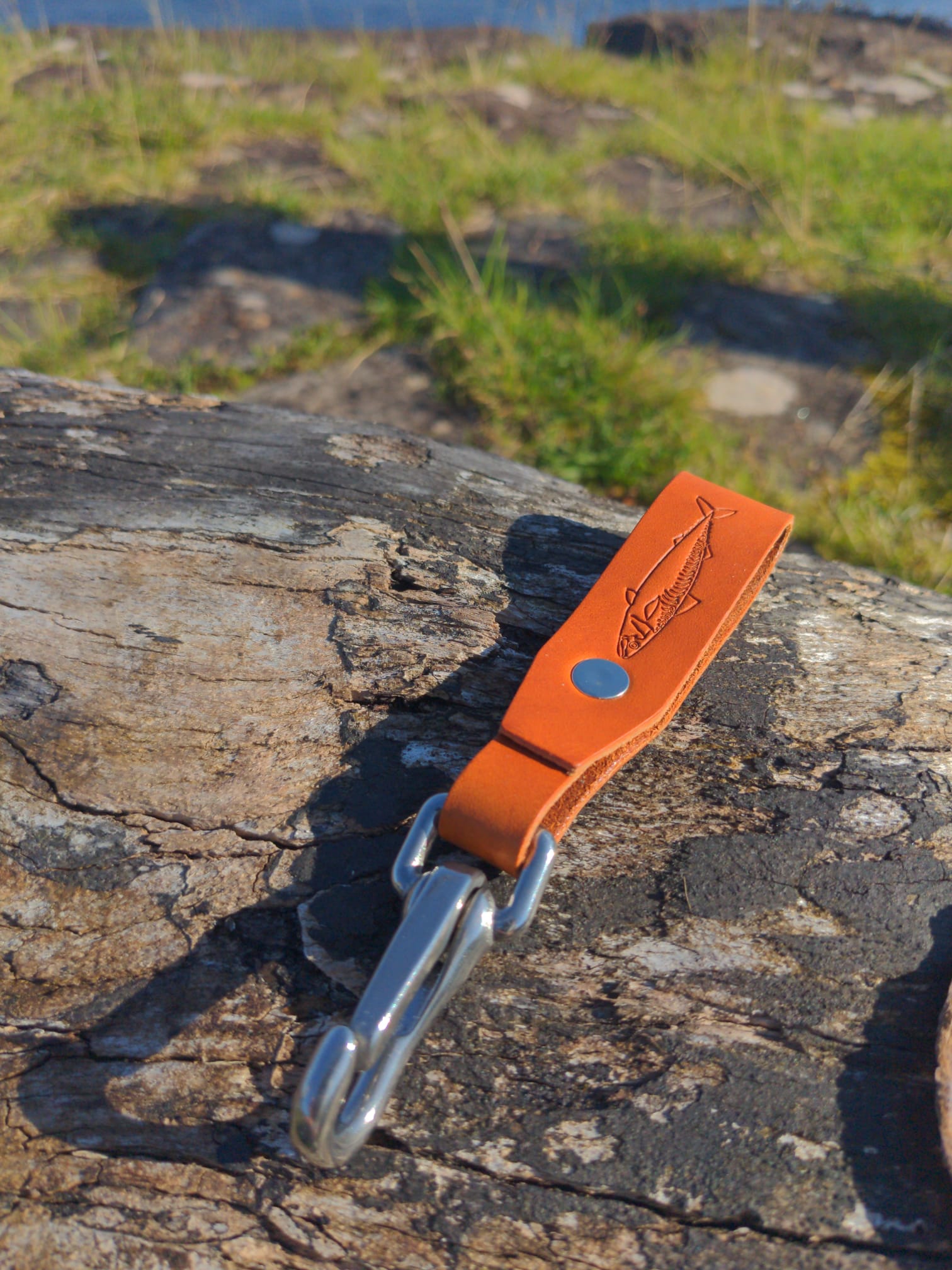 Mackerel design lanyard - J Boult Designs
