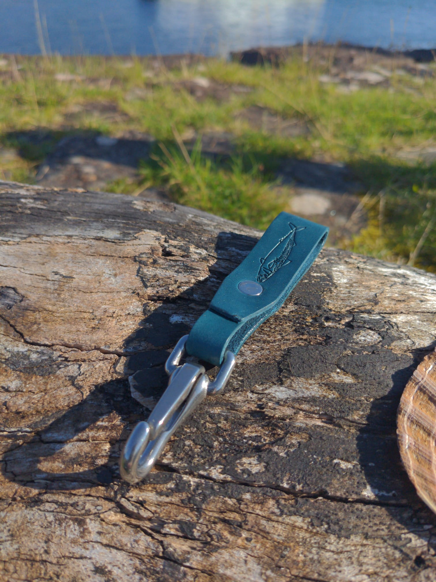 Mackerel design lanyard - J Boult Designs