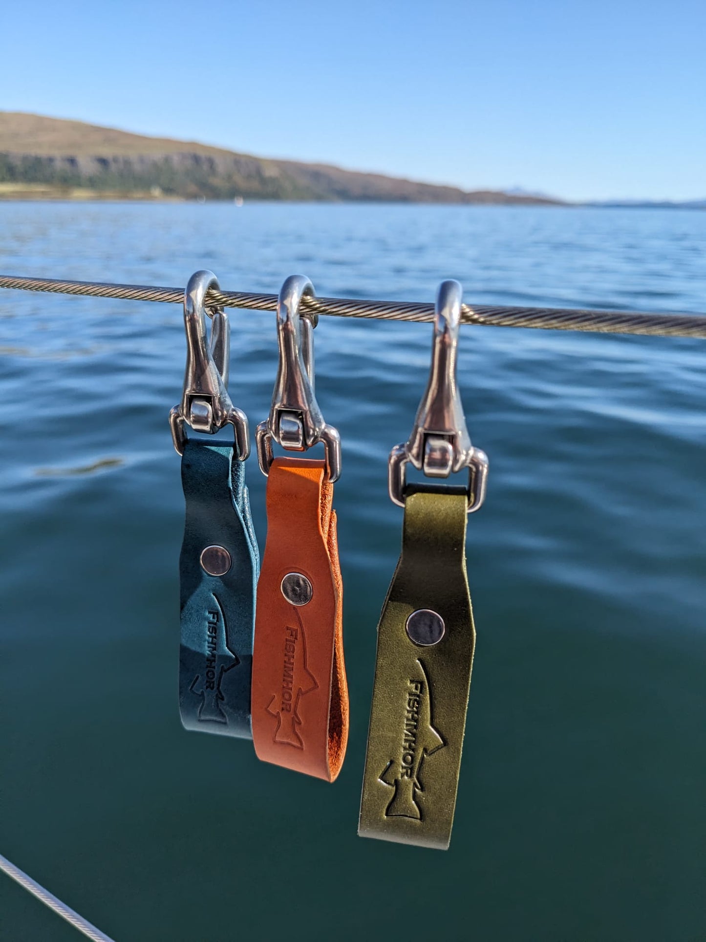 Mackerel design lanyard - J Boult Designs