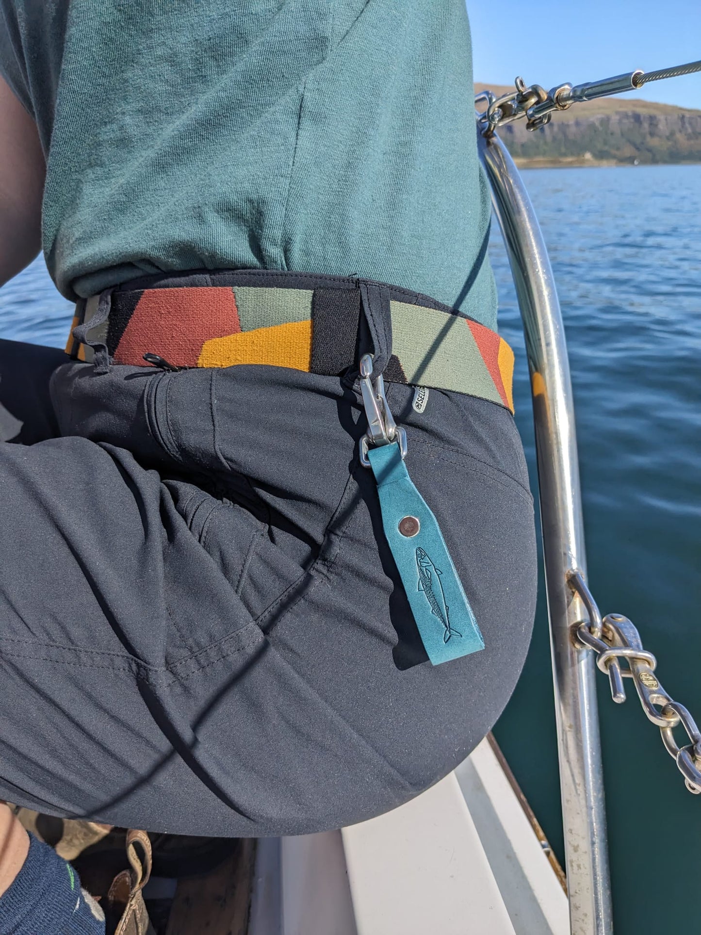 Mackerel design lanyard - J Boult Designs