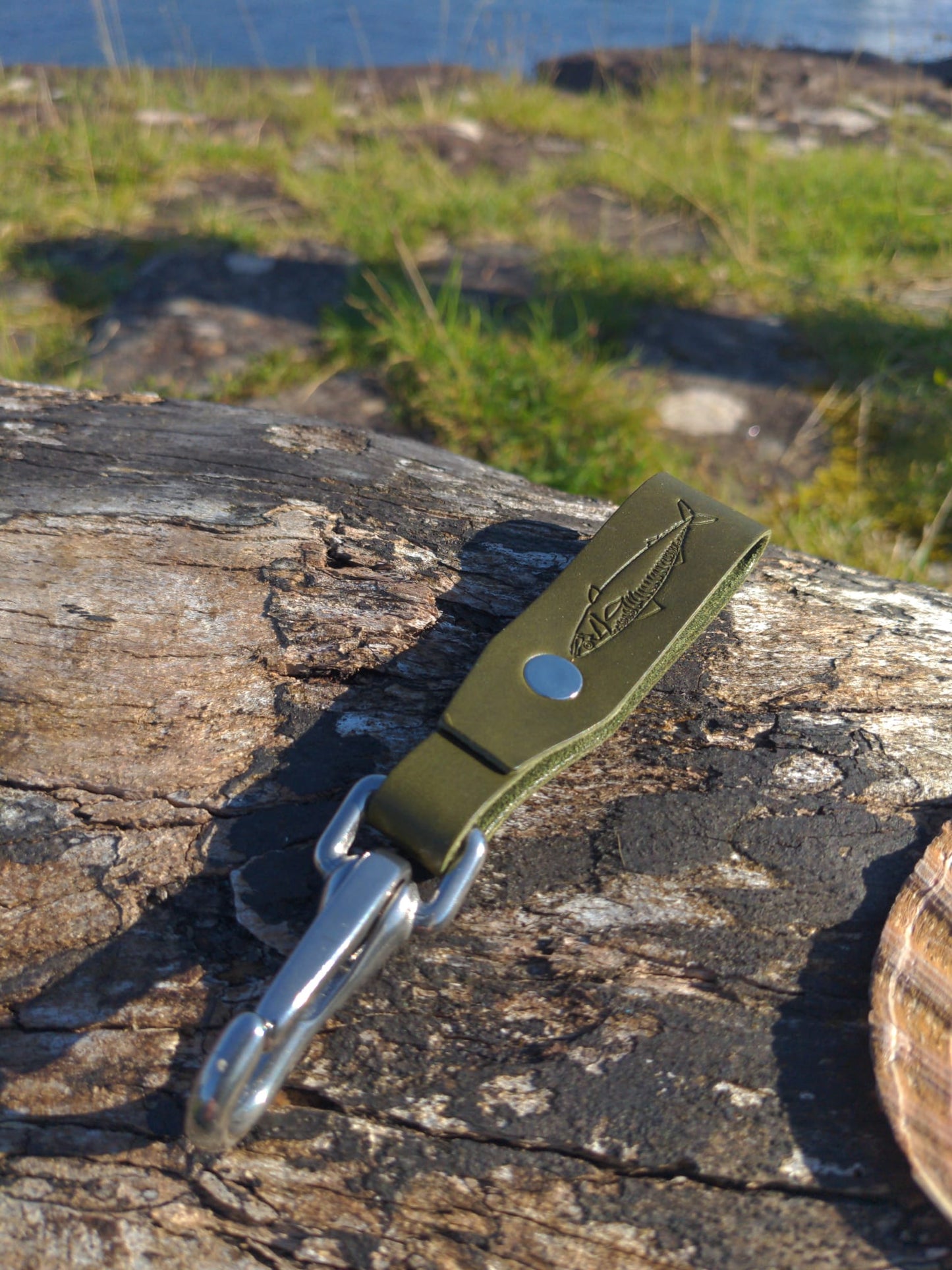 Mackerel design lanyard - J Boult Designs