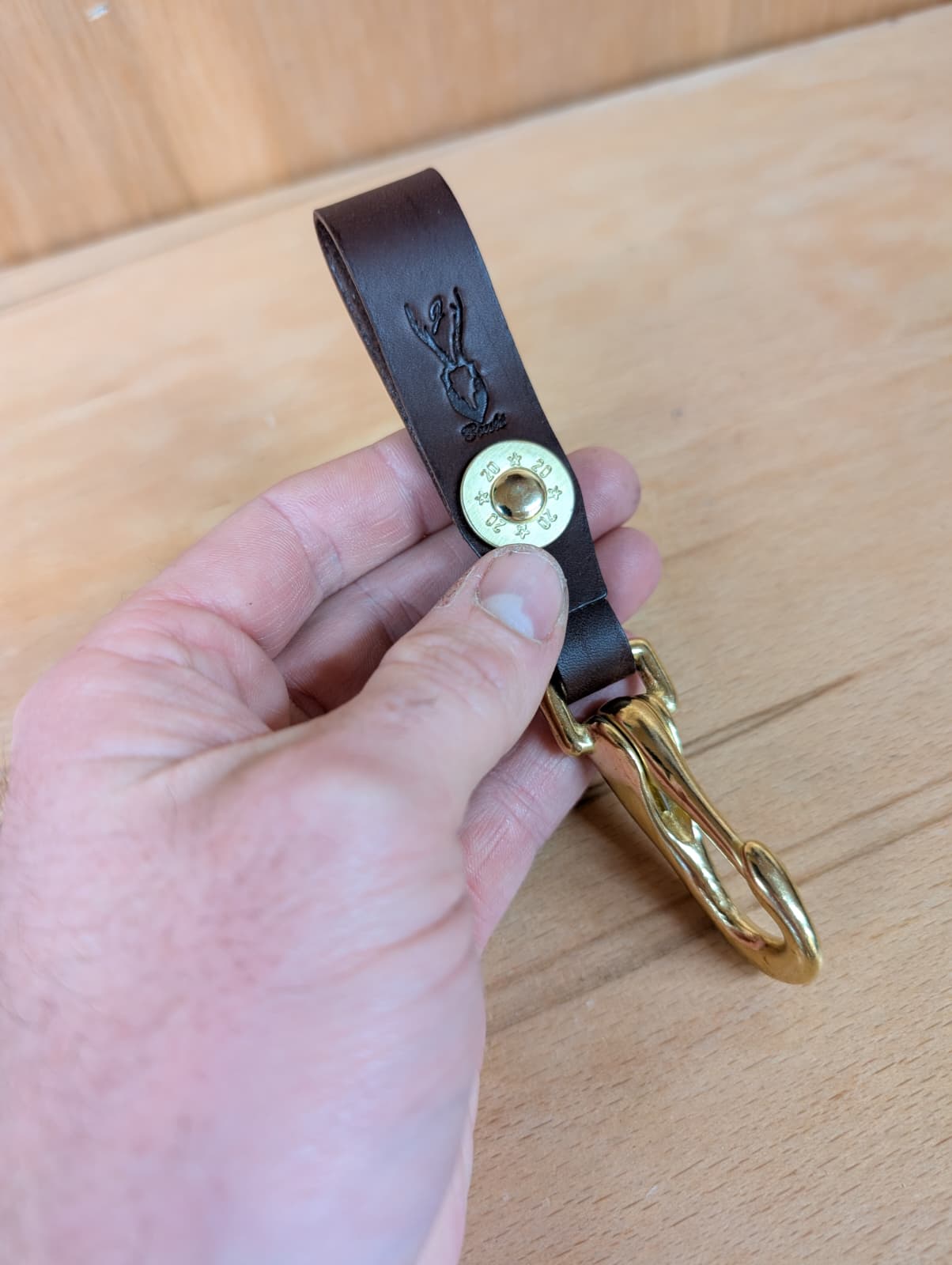 Shotgun Cartridge Key Lanyard