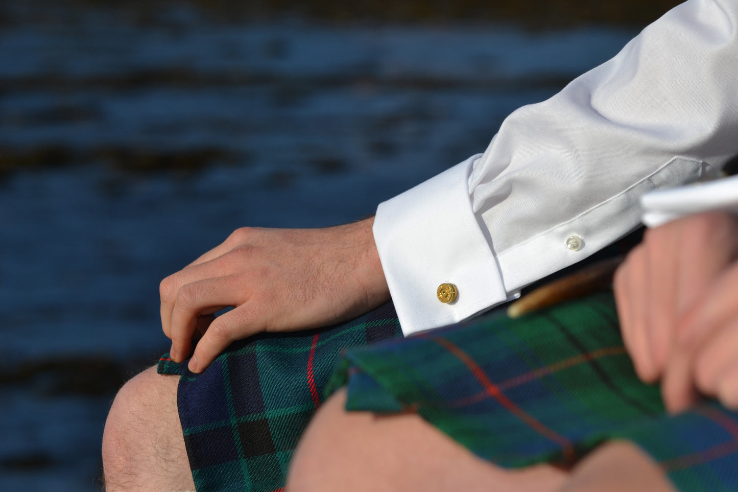 Silver Plated Bullet Cufflinks - J Boult Designs