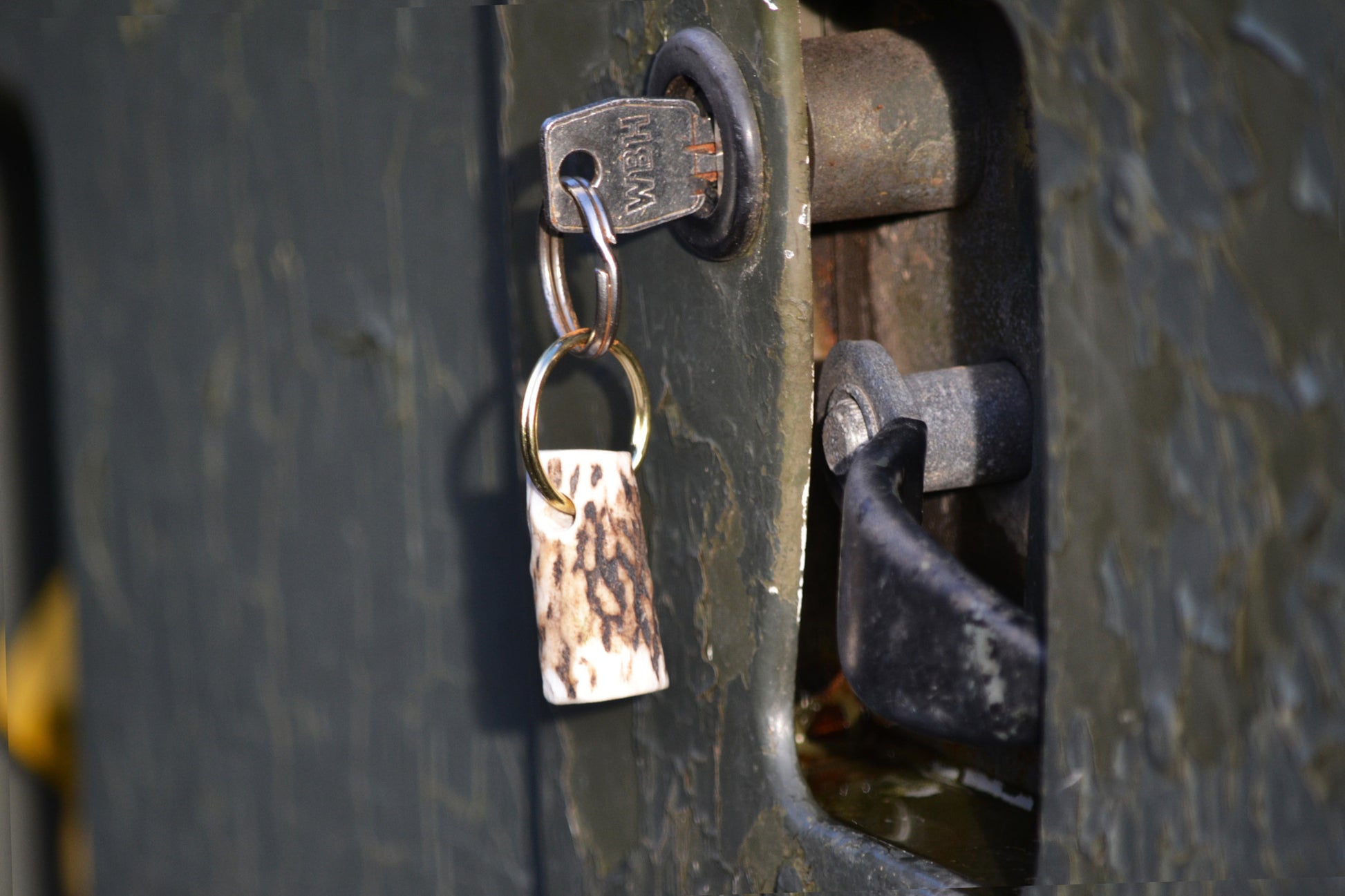 Red Deer Antler Key ring - J Boult Designs
