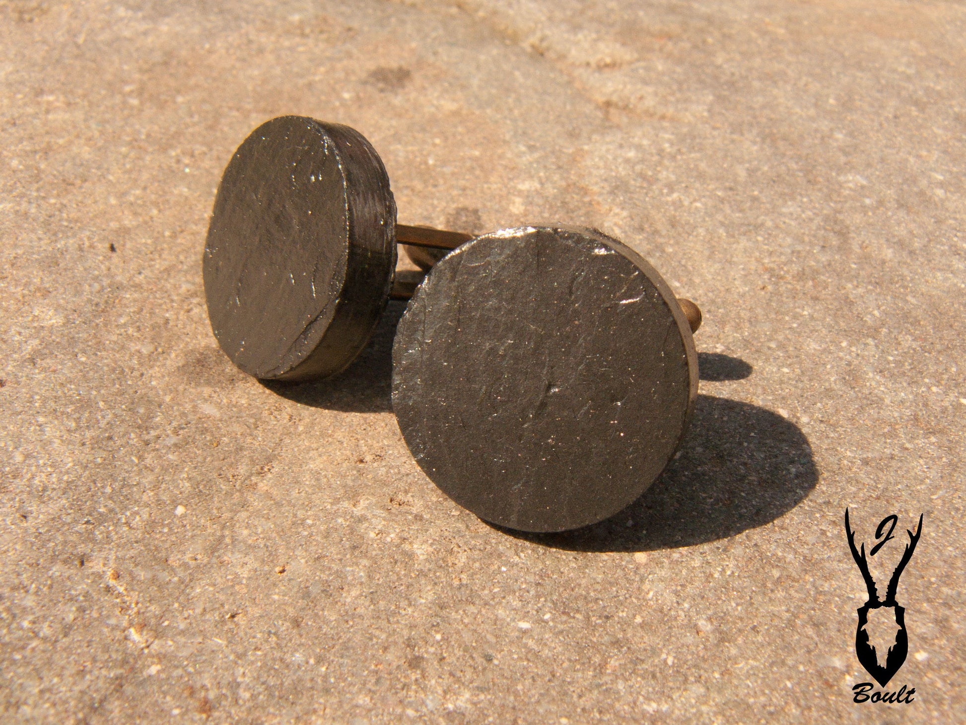 Slate Cufflinks - J Boult Designs